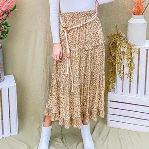 Boho Rope Belt Skirt